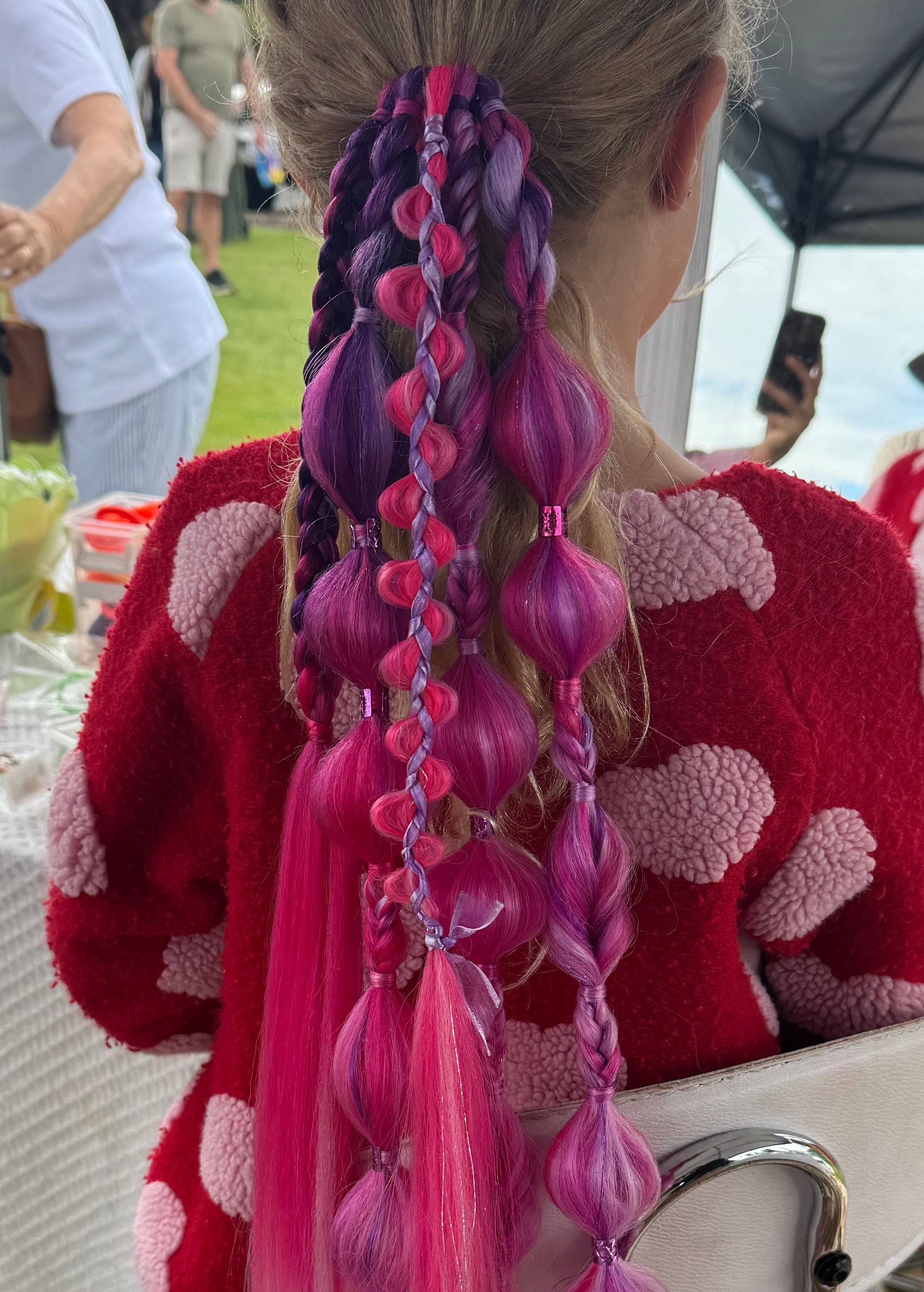 Festival Bubble & Braid ponytail extension - Princess 🔥✨