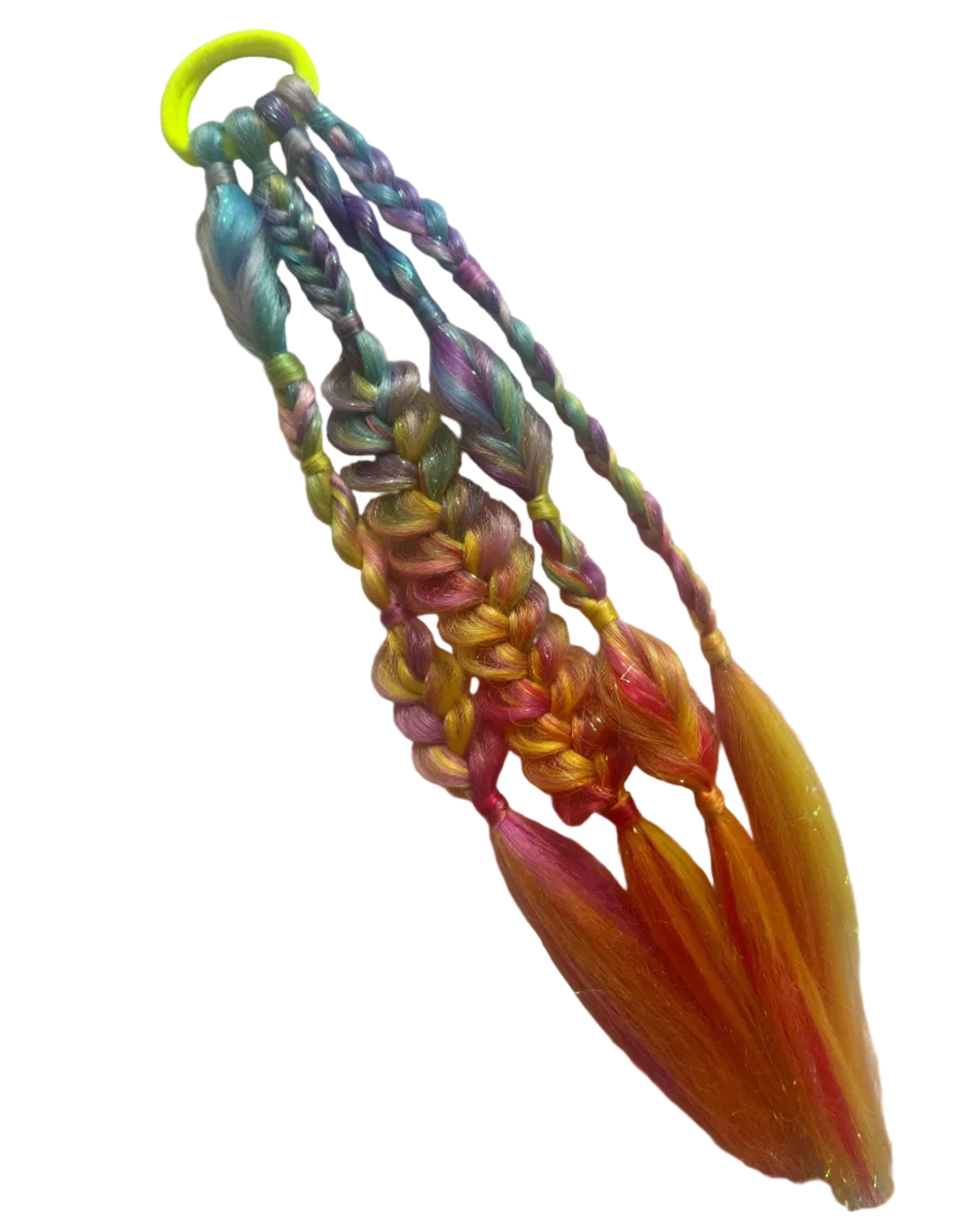 🌈✨Baby raver ponytail extension