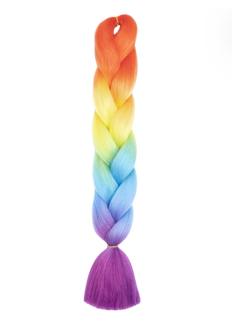 Synthetic Braiding Hair 100g - Assorted