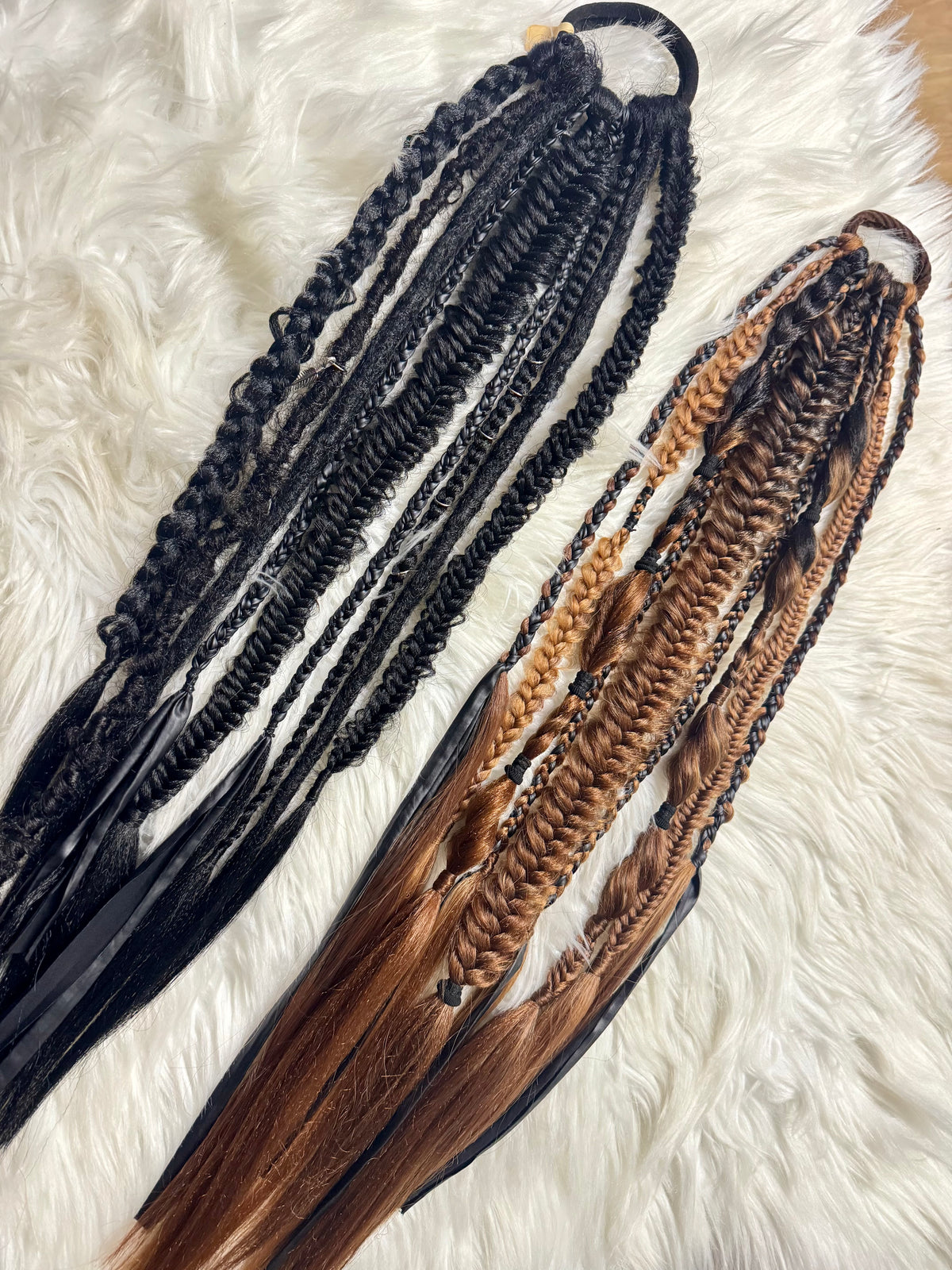 Bohemian Braided Ponytail Extension