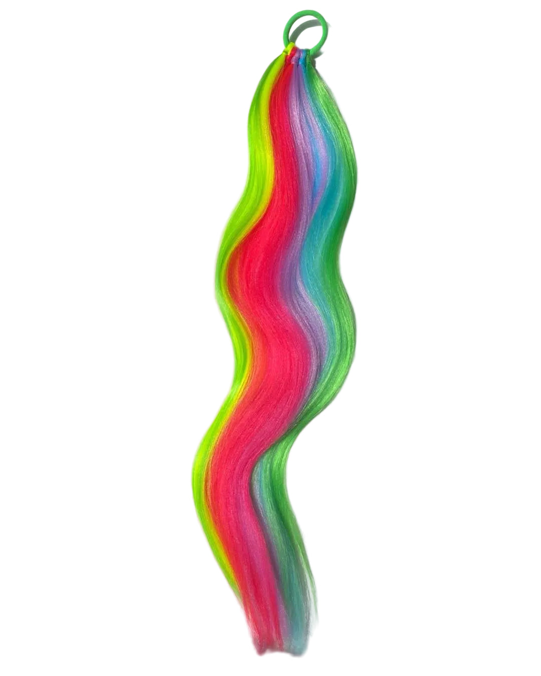 Rainbow  Ponytail extension image 0