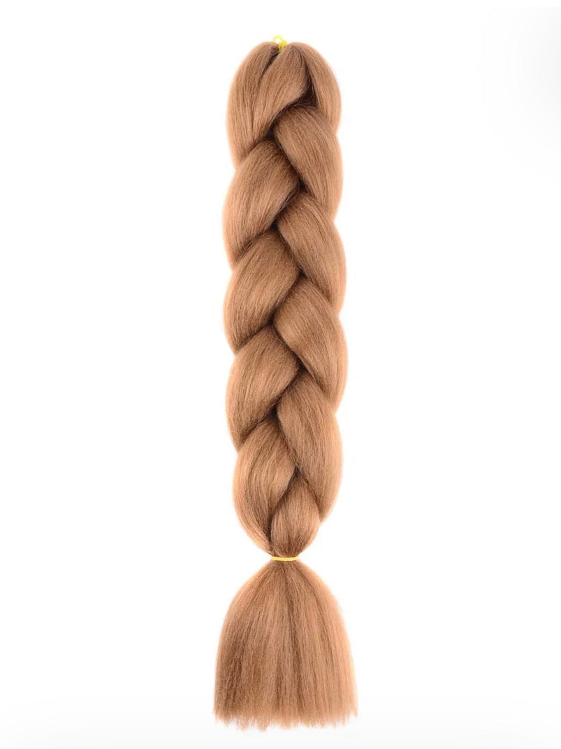 24″ Synthetic Braiding Hair Extensions – 100 g Jumbo Synthetic Braids - Assorted