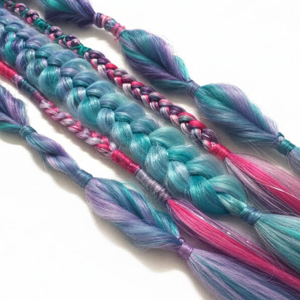 Fairy-tail Festival styled ponytail extension - Pixie dust 🧚