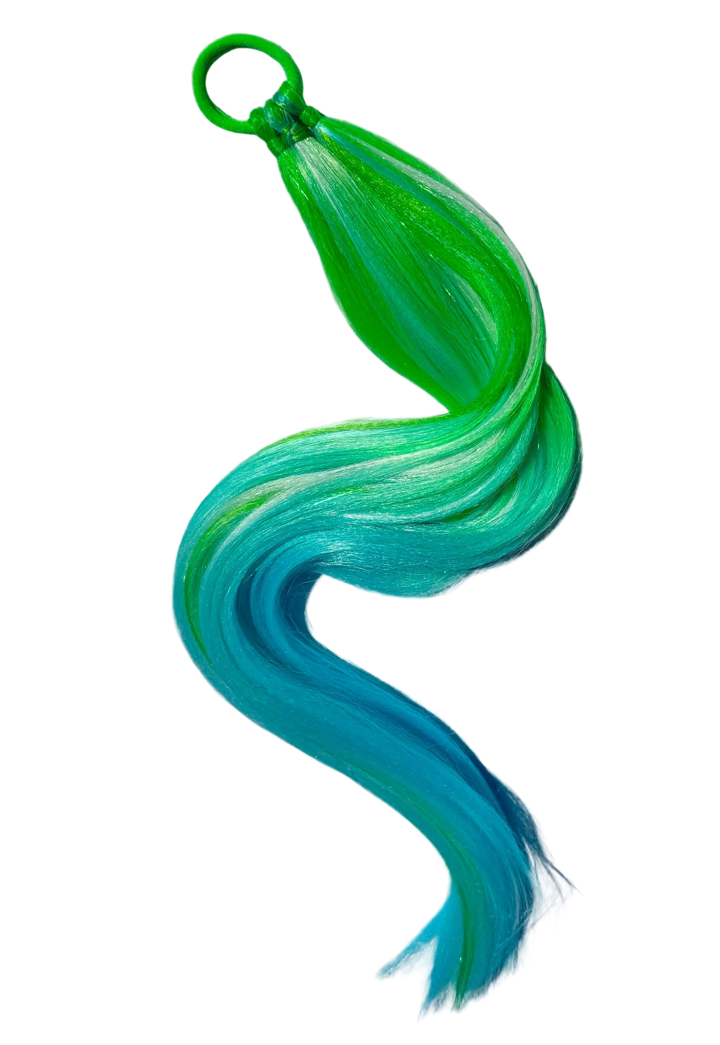 Small rave-tale Synthetic Ponytail extension - Custom colurs