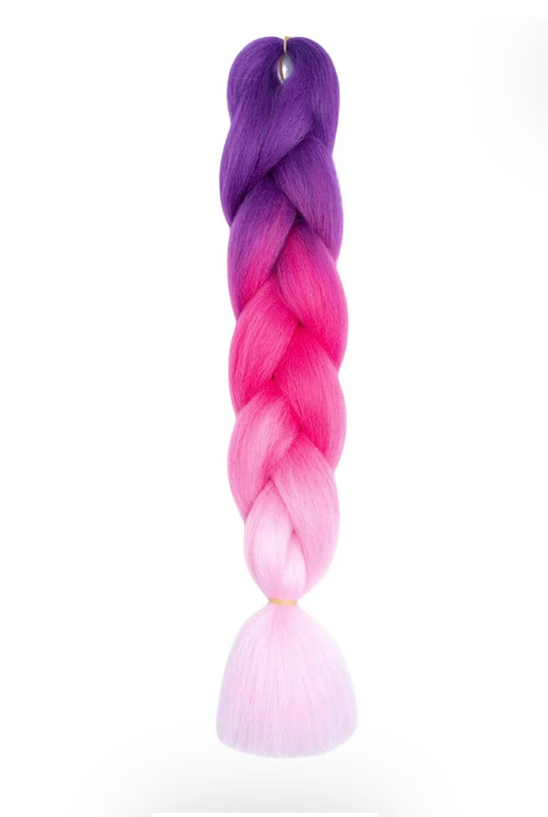 Synthetic Braiding Hair 100g - Assorted