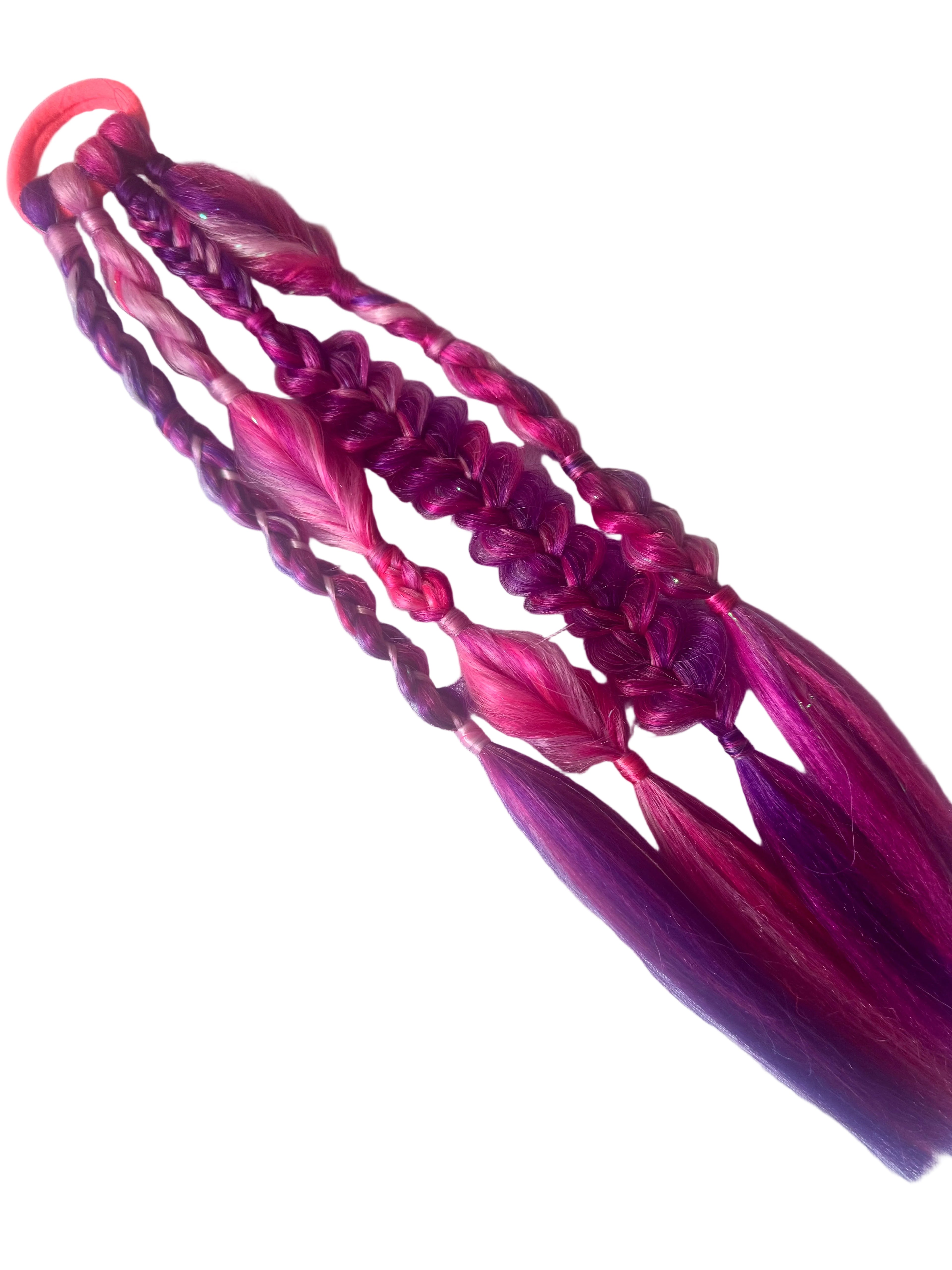 🌈✨Baby raver ponytail extension