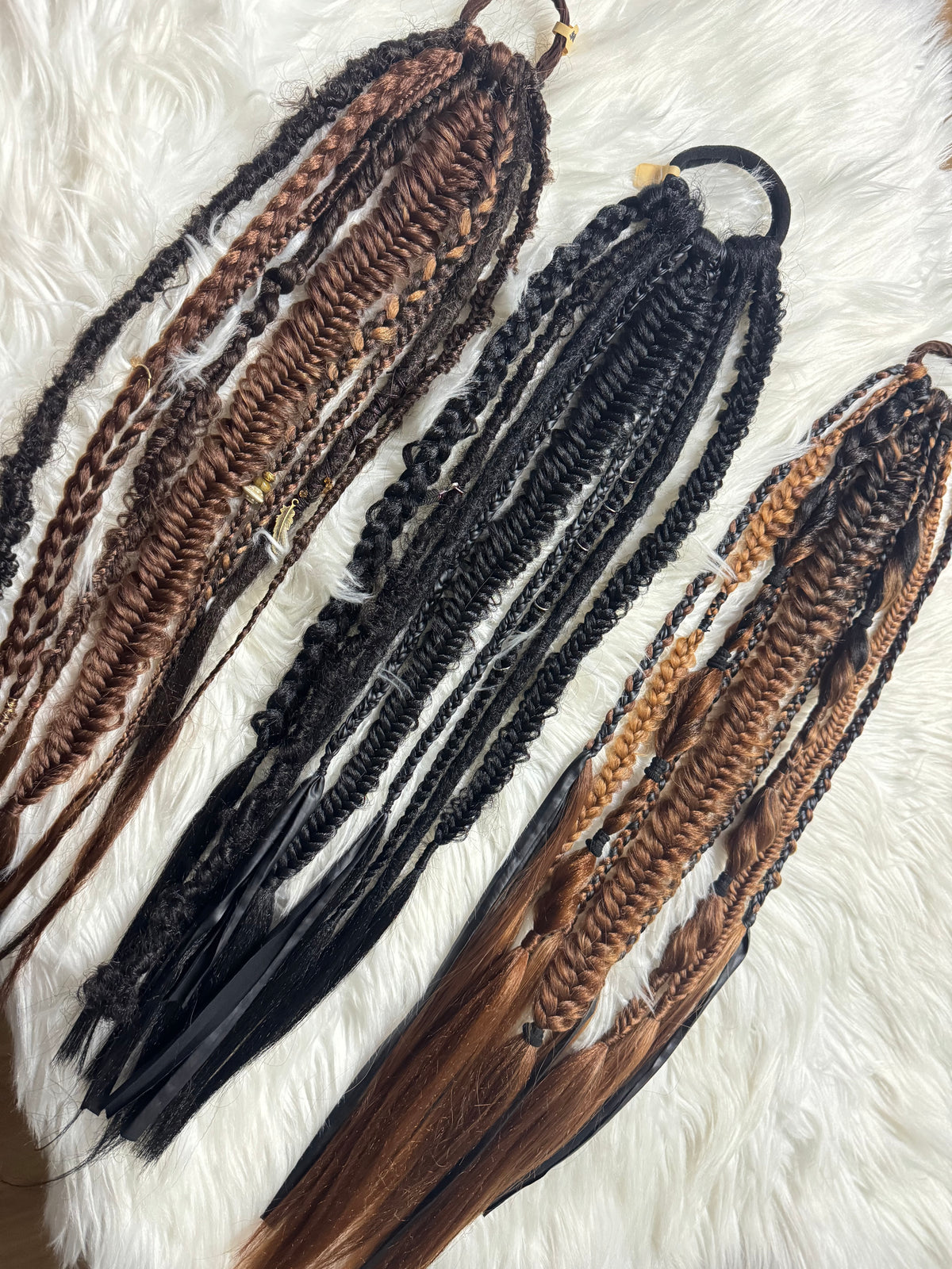 Bohemian Braided Ponytail Extension