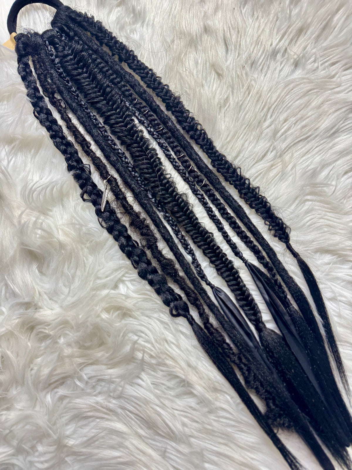 Bohemian Braided Ponytail Extension