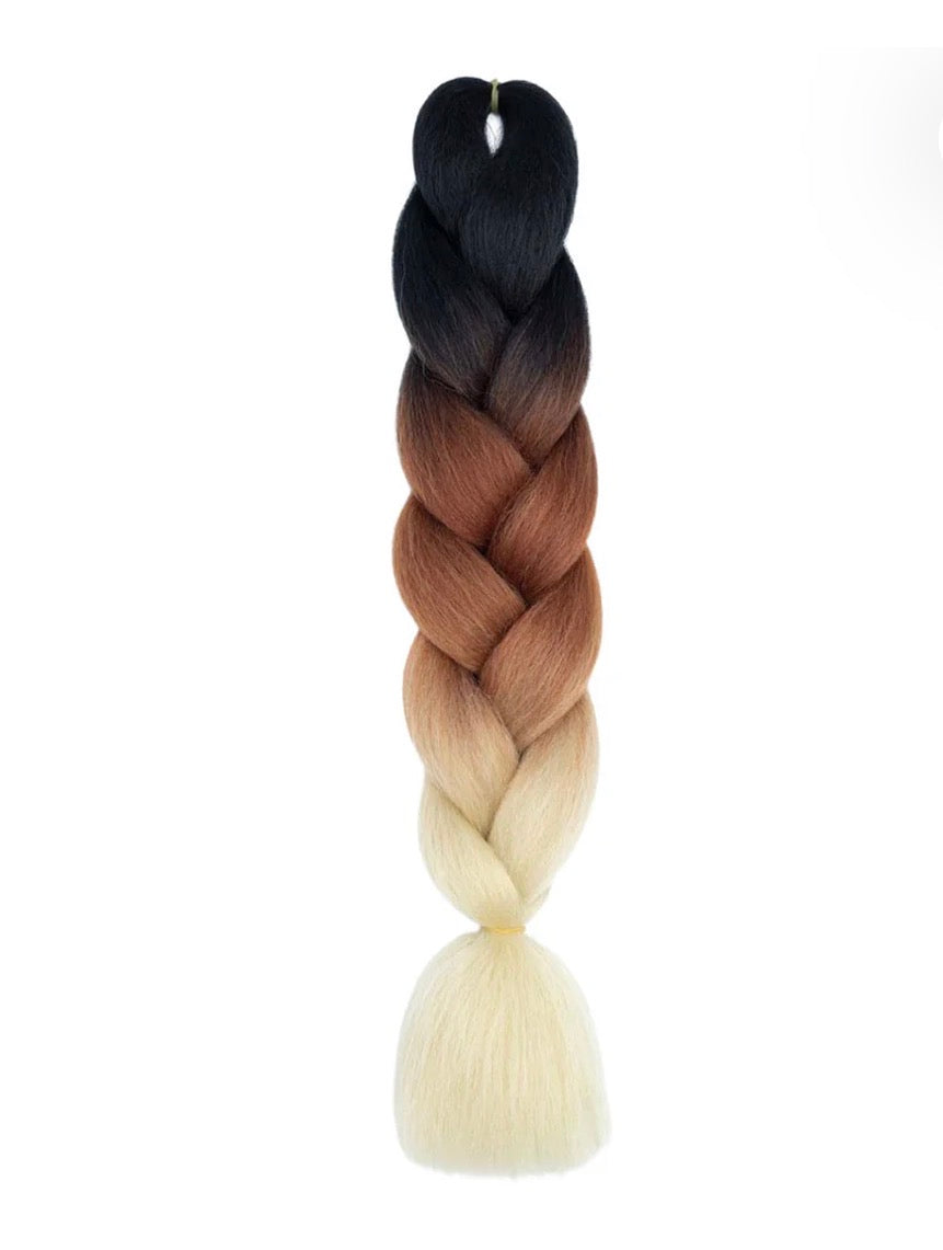 Synthetic Braiding Hair 100g - Assorted