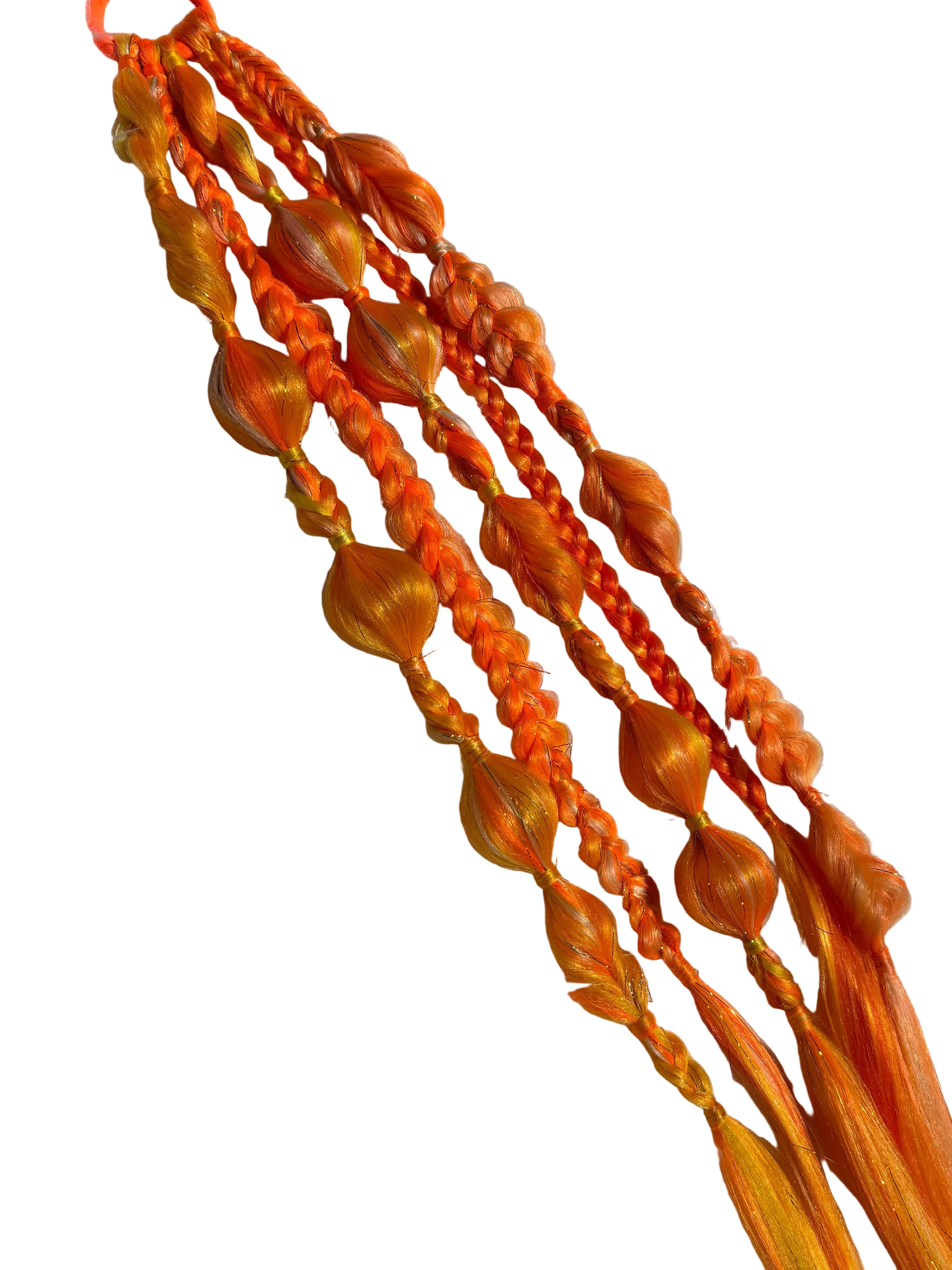 Festival styled mixed rave braids - Single