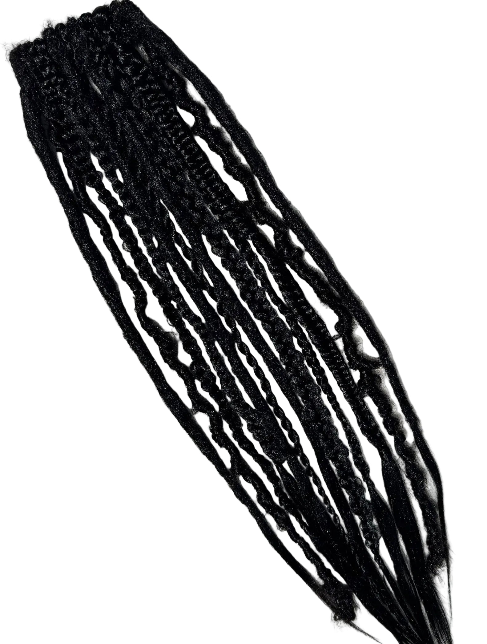 Dready clip-in Extensions - Mixed - 10strand  image 0