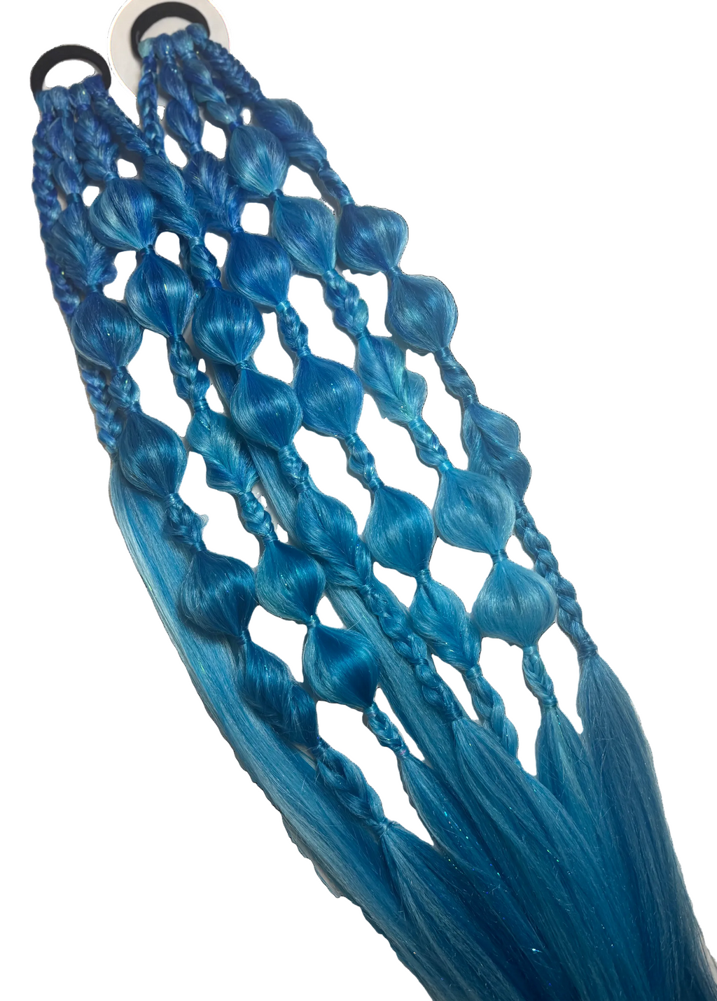 Mixed Bubble + Braid rave braid - Set image 3