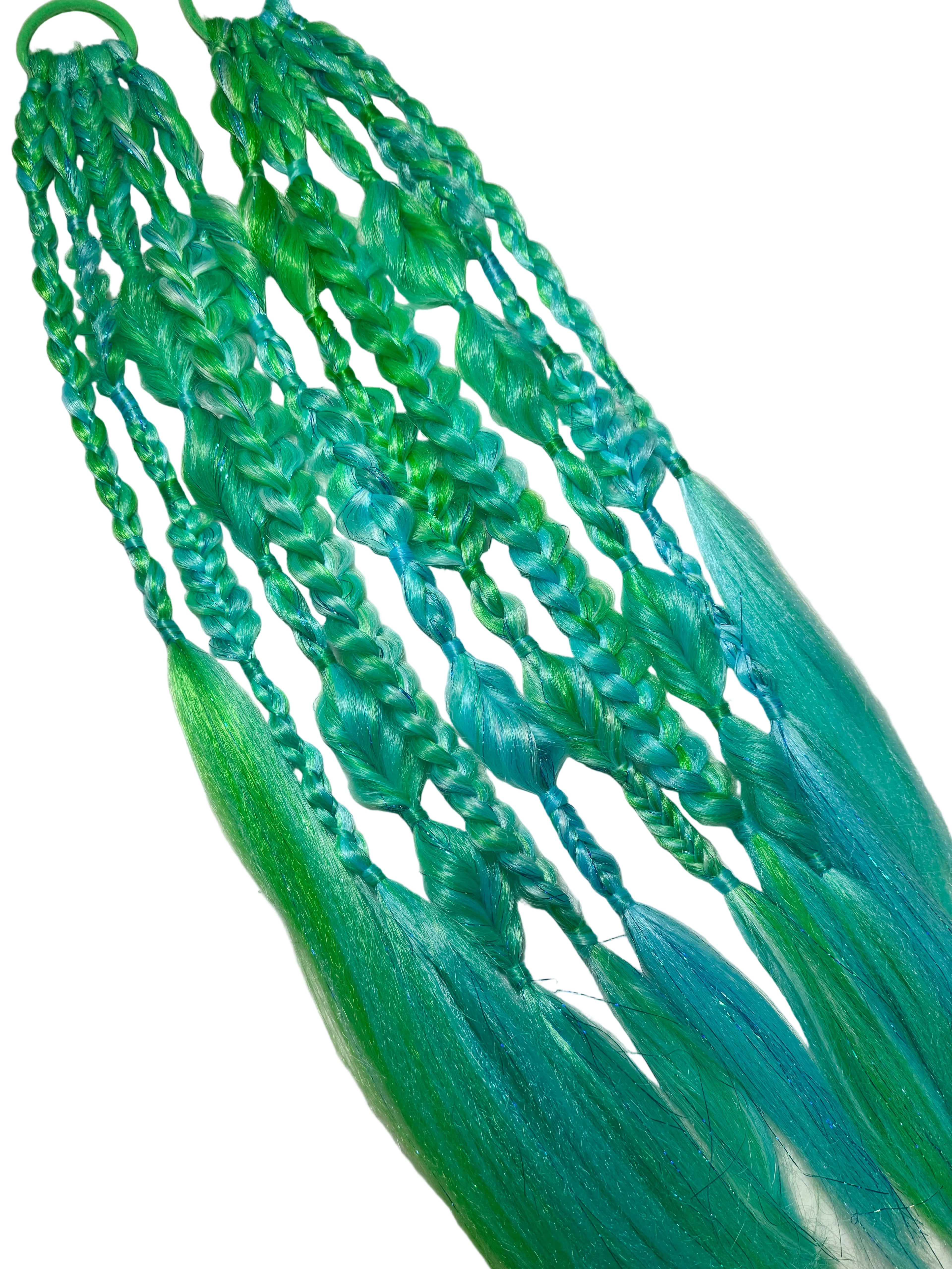 Earth Angel mixed braids - Single Rave braid  image 0