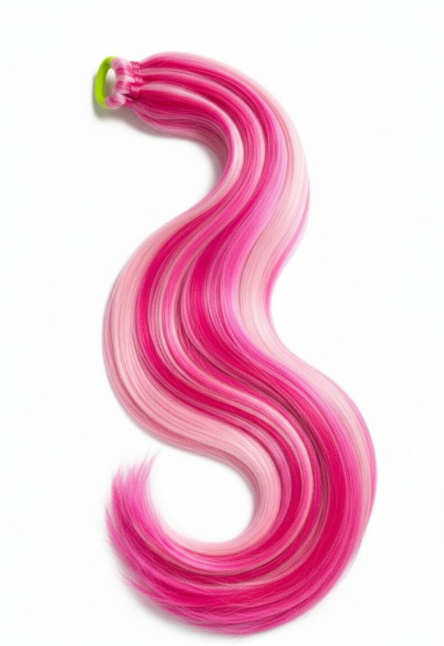 Large Synthetic Ponytail extension - Baby girl