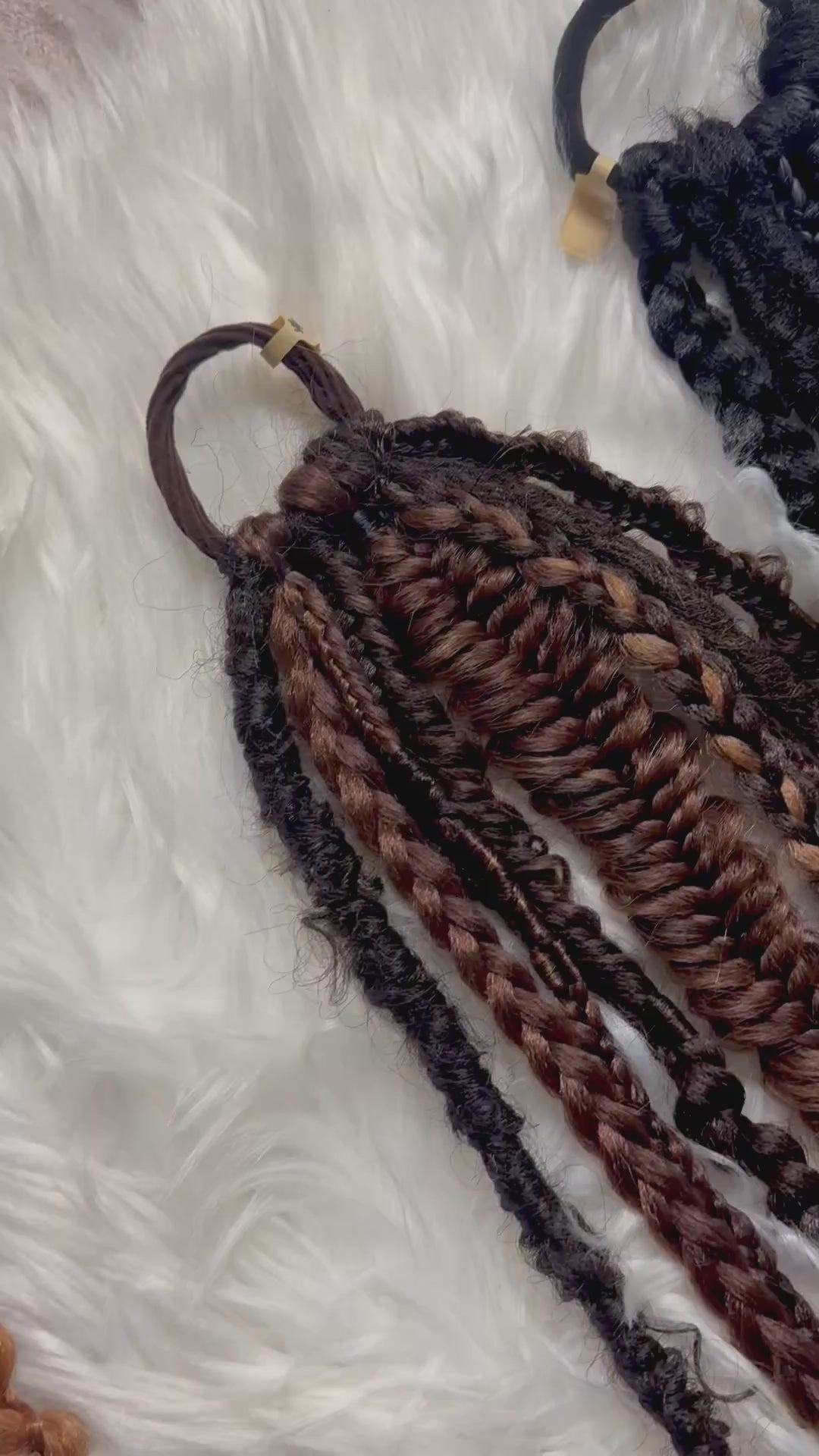 Bohemian Braided Ponytail Extension
