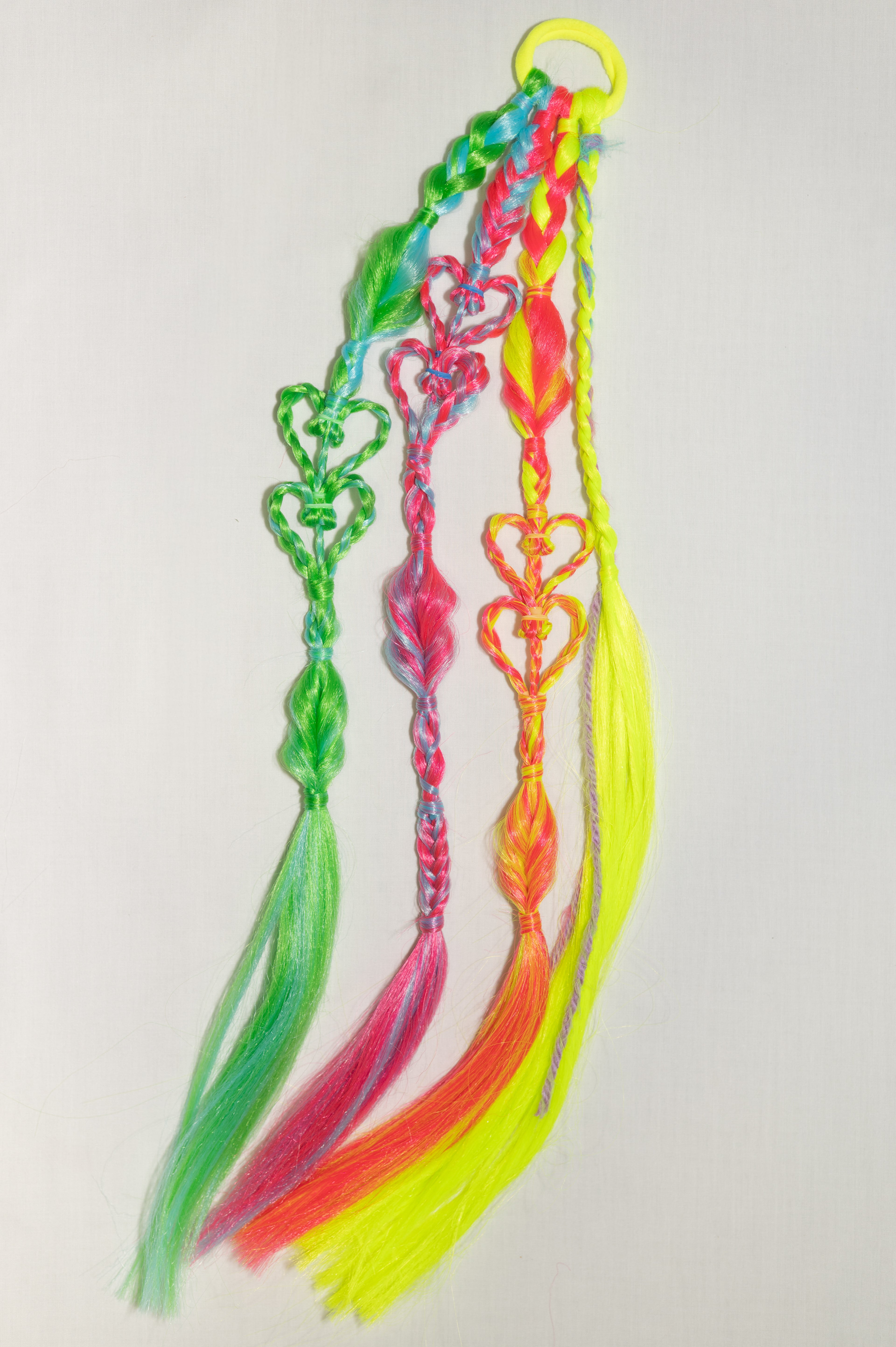 Mixed hearts - Rave braid small